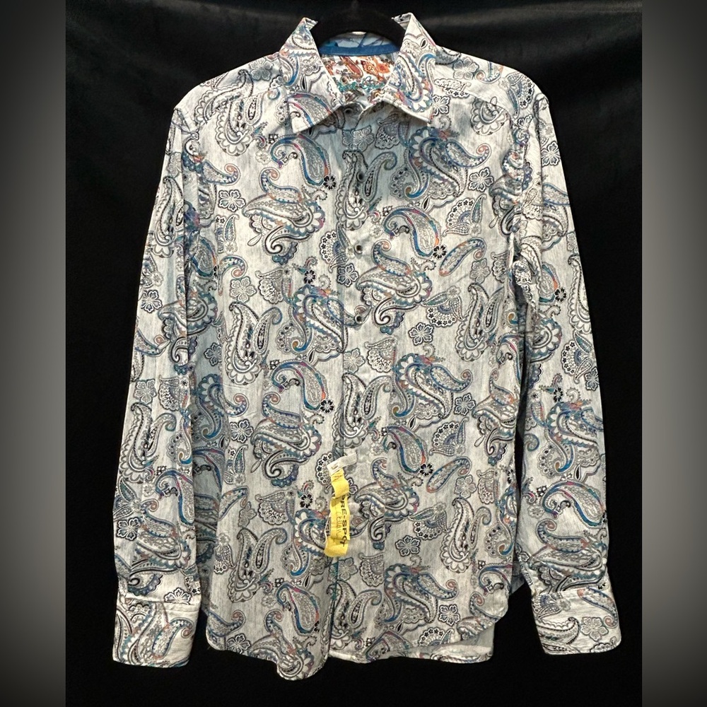 Robert Graham S Paisley Print Long-Sleeve Shirt